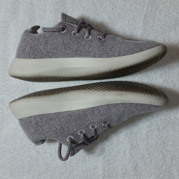 Allbirds WR Wool Runner Light Gray Running Shoes Size 9 Women's - Picture 2 of 9